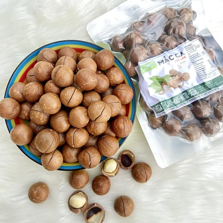 400gr macca Úc nứt vỏ