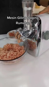 H01 Mesin penggiling daging 350w 350 W ORI 100% ALAT PERALATAN GILING PUR VOER SAYURAN KACANG PENGHALUS PELET AYAM IKAN MAKANAN BISA BUAT DIMSUM SOMAY BASO PELUMAT PENGHANCUR MIE KUE MEAT GRINDER MACHINE