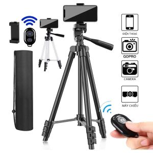 Giá Đỡ Ba Chân Điện Thoại Đa Năng 100cm Có Bluetooth Camera Ghi Video Từ Xa Hỗ Trợ Chụp Ảnh Cho Tất Cả Điện Thoại Thông Minh