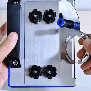 1 Set Mesin Pemotong Sudut Keramik 45 Derajat Adjustable Adapter Potong Keramik Adaptor Gerinda 45 Derajat