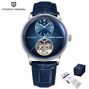 2025 PAGANI DESIGN New 42MM Mens Fashion Leisure Mechanical Watch with Hollow out 10Bar Waterproof Night Light Automatic Mens