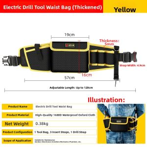 ZHENGQI | Multipurpose Professional Tool Waist Pouch Durable