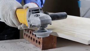 Mata Pinggul Bevel Granit Full Bullnose 10mm Roda Diamond Grinding Wheel Gold