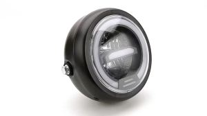 Universal 6 Inch LED Motorcycle Headlight Round 6" Headlamp for Harley Sportster Cafe Racer Honda Yamaha Suzuki Custom