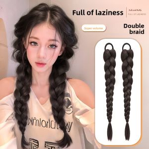 JIUQI | Low Ponytail Natural Volume Wig Braids
