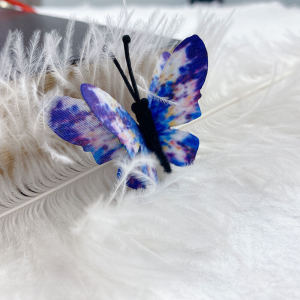 Fabric Three-Dimensional Butterfly Photography Modeling Makeup Clothes Wedding Gown Dress Curtain Clothing Decoration