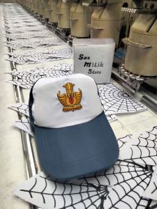 TOPI SD SMP SMA PUTIH BORDIR TUTWURI/ 10-20 Pcs / GROSIR