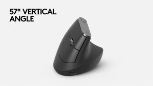 Logitech Ergo K860 Wireless Split Keyboard+Logitech MX Vertical Ergonomic Mouse for Stress Injury Care