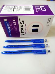 Bút bi BAOKE Smart B13 ngòi 1.0mm - Nắp bấm tiện lợi