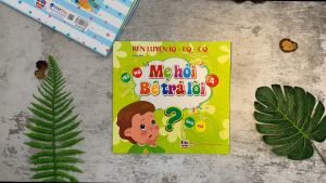 Sách - Mẹ Hỏi Bé Trả Lời Tập 4 - Sách song ngữ Anh Việt rèn luyện trí thông minh phát triển ngôn ngữ cho bé (VT)