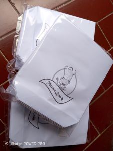 Kertas Gorengan bungkus gorengan kertas kemasan gorengan isi 100pcs