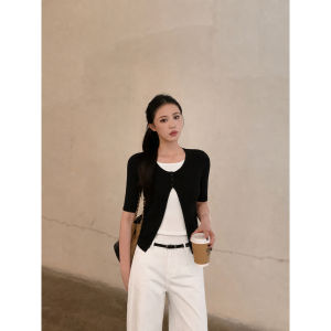 Unique Chic Faux Layered Womens Knitwear