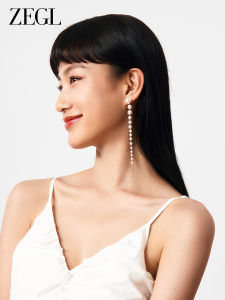 zengliu | Elegant Pearl Earrings Silver Studs