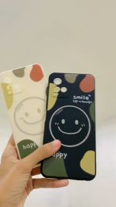 DEAMOR Case Realme 2 2 Pro 5 5i 6i C1 C2 C3 C15 C21 C21Y C25Y C30 C30S C35 C51 C53 Narzo 50A Prime Narzo 50i Prime Casing Fashion Happy Smile Straight Couple Shockproof