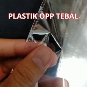 Plastik Baju OPP LEM SEAL TEBAL ukuran 28x40 isi 10pcs