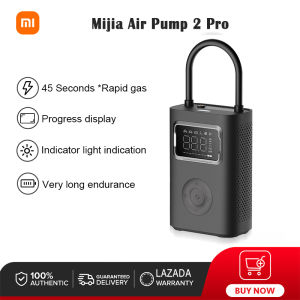 Xiaomi Air Pump 2 Pro Mijia Portable Electric Air Pump 2 Pro Portable Electric Air Compressor 2 Pro With LED light / 0.2-10.3bar / 3-150psi / 27Wh / 6 modes