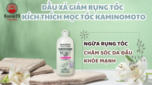 [DÒNG SCALP CARE] DẦU XẢ HỖ TRỢ TÓC GÃY RỤNG KAMINOMOTO (CHAI 300ML)