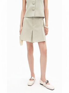 Hides Hips Slimming A-Short Skirt