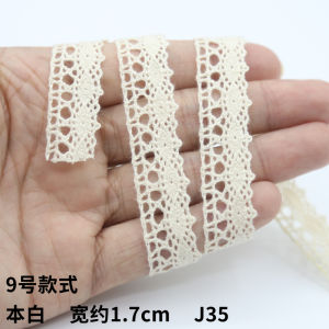 Pure Cotton Lace Hollow out Cotton Thread Trim DIY Handmade Clothing Accessories Curtain Sofa Tablecloth Hat Decorations