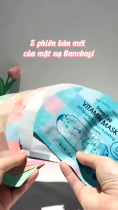 [Mix 10 miếng Ngẫu Nhiên] Mặt Nạ Tế Bào Gốc Banobagi Stem Cell Vitamin Mask 30g