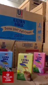 Susu Ultra FULL CREAM 125 ml - ( HARGA 12 PCS )