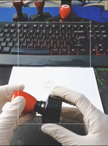 Stempel Flash Bulat 35 CM stampel online shop Stempel otomatis stampel perusahaan stemple logo stample instansi pemerintahan dinas kedinasan stempel usaha