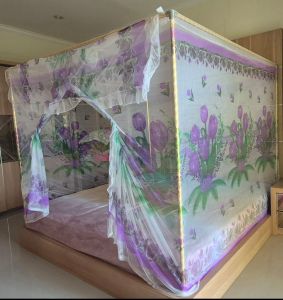 Klambu Anti Yamuk Grade A Tebal Klambu Tidur Anti Yamuk Motip Bunga JUMO 200x200