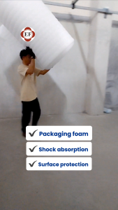0.5mm-3mm (50cm x 10 meters) PE Foam Roll | Packaging Crafts & Floor Underlayment – Moisture Barrier