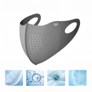 WANBAOLV | Mặt Nạ Mới Hè Đen Bảo Vệ UV 3D Thời Trang
