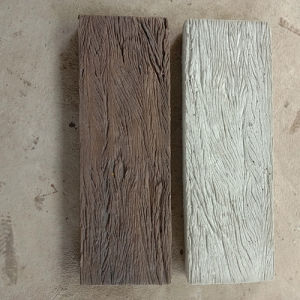 แม่พิมพ์ทางเดินลายไม้ 20x60 cm. ซิลิโคน แต่งสวน