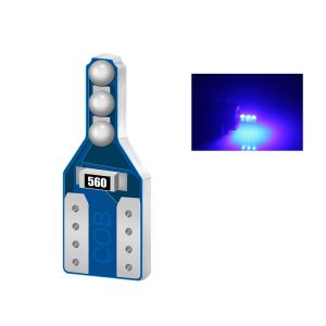 KEVANLY | 2Pcs T10 LED W5W Bulbs 194 Bulb 168 6SMD Car Interior Reading Lamp Rear Parking Clearance Auto Signal Lamp Multicolor 12v