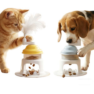 Pet thức ăn xoay Pha Chế Đồ Chơi đồ chơi cho chó Đồ chơi con mèo Xử Lý Thực Phẩm Ẩn Đồ Chơi ăn chậm Đào Tạo