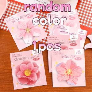 Kawaii Reusable Flower Cartoon Memo Pads 240 Sheets N Times Sticker Notes Stationery for School & Office