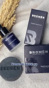 BROMEN Facial Wash Men - Sabun Brightening Pencerah Wajah Kusam Cowok Viral
