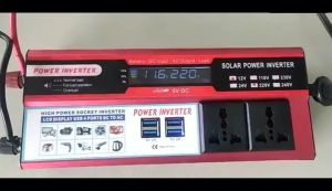 26000W Car Inverter 12V/24V to 220V Power Converter Multi-Function Truck Socket Charger Inverter DC Inverter