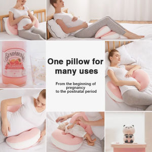 『Ymt.sto』Pregnant Women Pillow U-Shape Waist Back Pregnancy Pillow Women Comfortable Soft Cushion Sleep Body Support Wanita hamil bantal 多功能孕妇枕