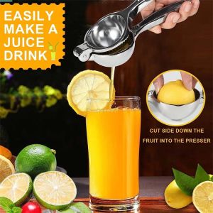 PERWARM Lemon Squeezer Juice Zinc Alloy Manual Hand Press Citrus Juicer Lime Squeezer for Lemon Citrus Orange Fruit or Veget Juice