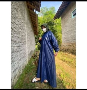 JAS HUJAN / RAINCOAT GAMIS SYARI BAHAN TEBAL PBC 025 ORIGINAL