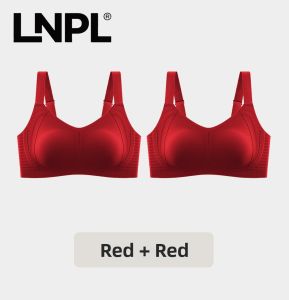 Red Steel-Free Bra