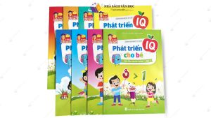 Sách - Combo Phát Triển IQ Cho Bé - Dành Cho Bé 5-6 Tuổi (Túi 8 Cuốn) Kèm Bút Chì Gôm Và Gọt