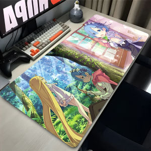 Bandai | Mouse Pad Re Zero Starting Life in Another World Emilia Rem Non-Slip Gaming Mousepad Available Sizes Gamer E-Sports Playmat