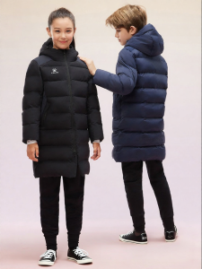 Kelme | Winter New Color Matching Long Training Warm Cotton Coat