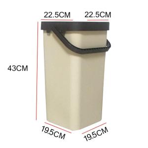 Hand-Free Water Bucket for Flat Mop Vertical Air Conditioner Water Collection Storage Bucket Household Cleaning Tool