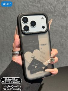 UGP | Clear Minimalist Matte Full Coverage Case