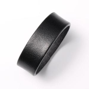 YUYOU | Genuine Leather Mens Belt Tail Fixing Ring Adjustable Buckle Connector