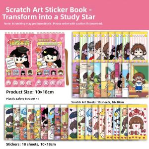 LOOM LUXE | Customizable Dress-up Sticker Quiet Book for Girls