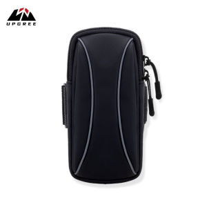 UPGREE Sports Armbands Wrist Bag Fitness Reflective Arm Bag Pouch Bag Sport Bag Running Arm Bag Waterproof Mobile Phone Bag for Outdoor Sport Exercise Workout Running