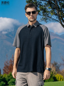 Enjeolon | Mesh Pique Cotton Mens Polo Shirt