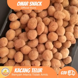 Kacang telur 1kg renyah gurih