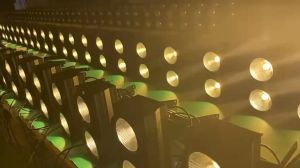 LED COB Washer Lights Audience Light 2x100W Flood Stage Light LED Matrix Blinder Light DMX